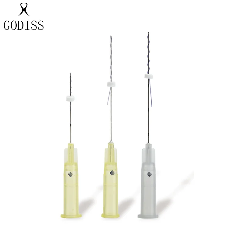 Platinum Lift PDO резьба 20 графов | Гладкий подтяжки | Лицо + Боди 10 мм PDO нитки