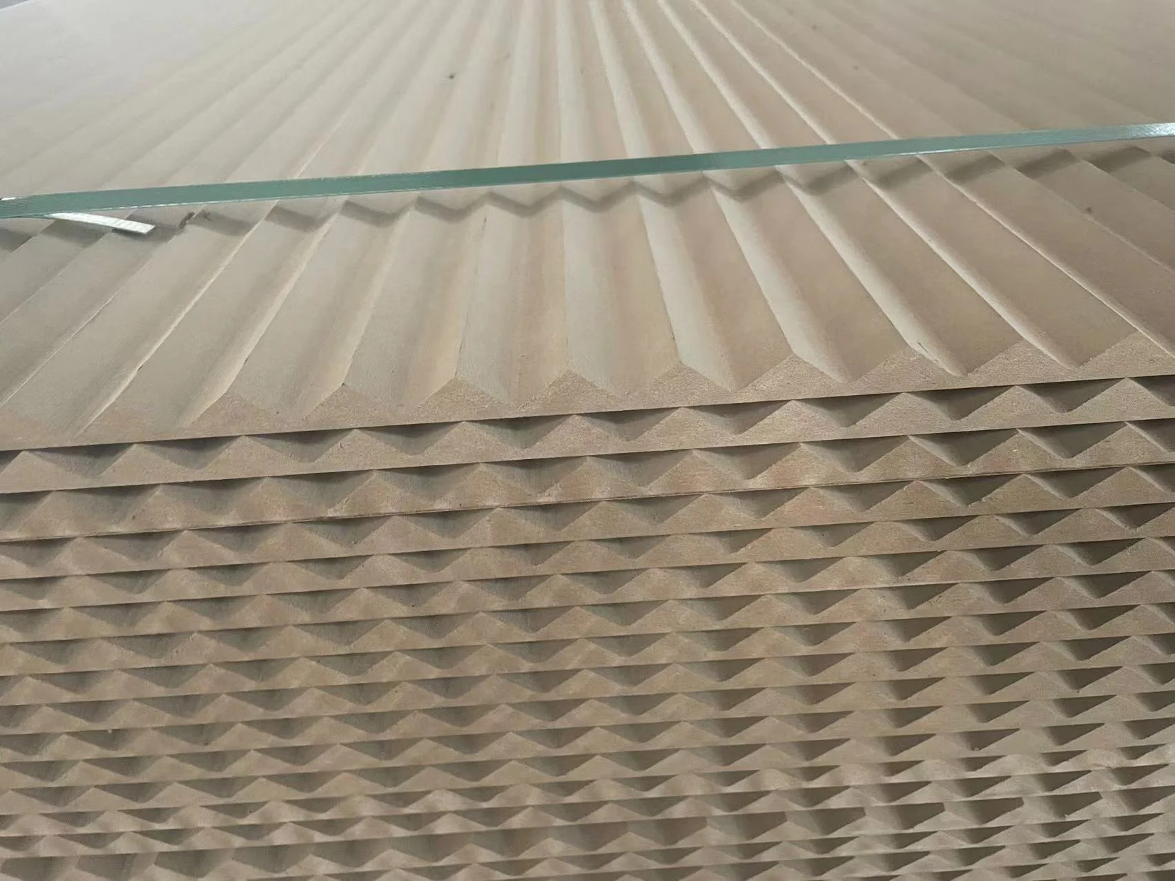 Factory Manufacture House/Shopping Mall/Office Decorative Cladding 3D MDF Fiber Wall Panels for Interior Exterior Decoration