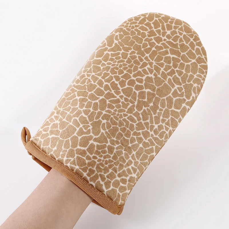 Washable And Reusable Self Tanning Mitt Applicator For Back Body Microfiber Sunless Tanner Glove Sunshine Beauty Tanning Glove