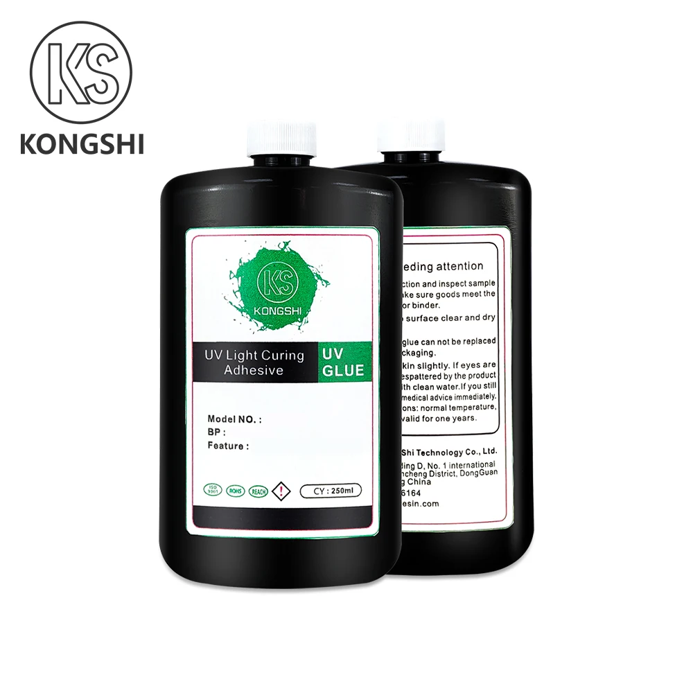 UV Glue Strong Bonding UV Light Cure Adhesive for Glass