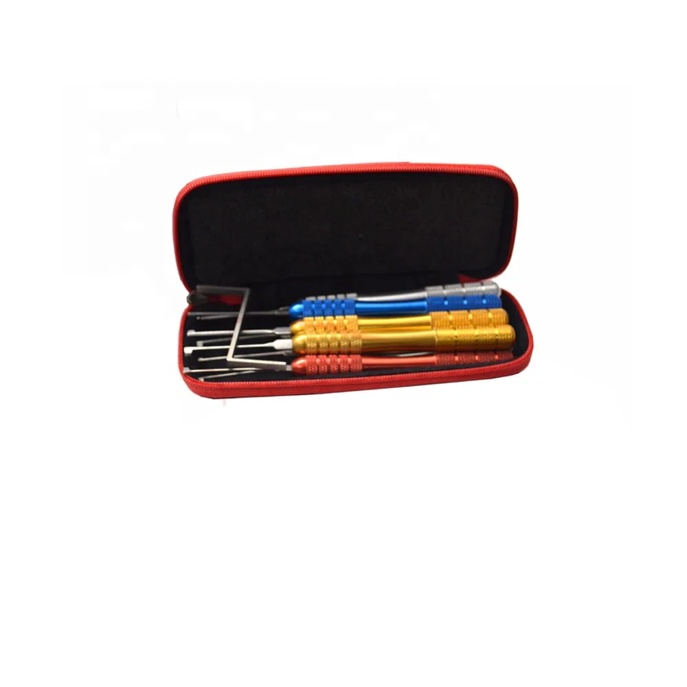 Stainless Steel Lock Pick  Locksmith Tools Kaba 8pcs Lock Pick Set Door Lock Quick Opener