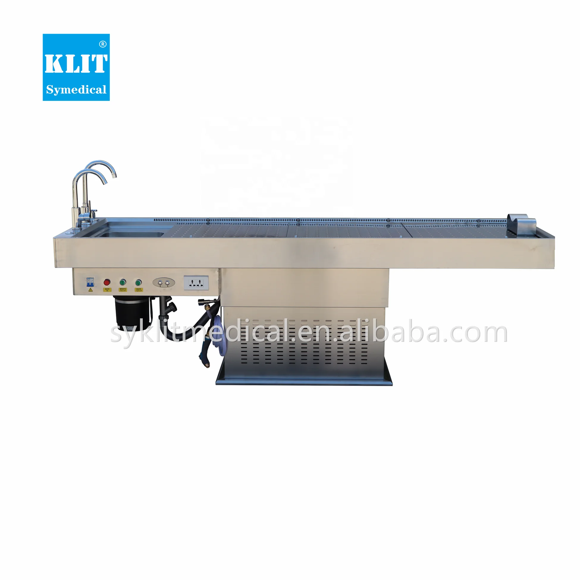 KLT-J670B Forensic autopsy table Mortuary lifting dissection table