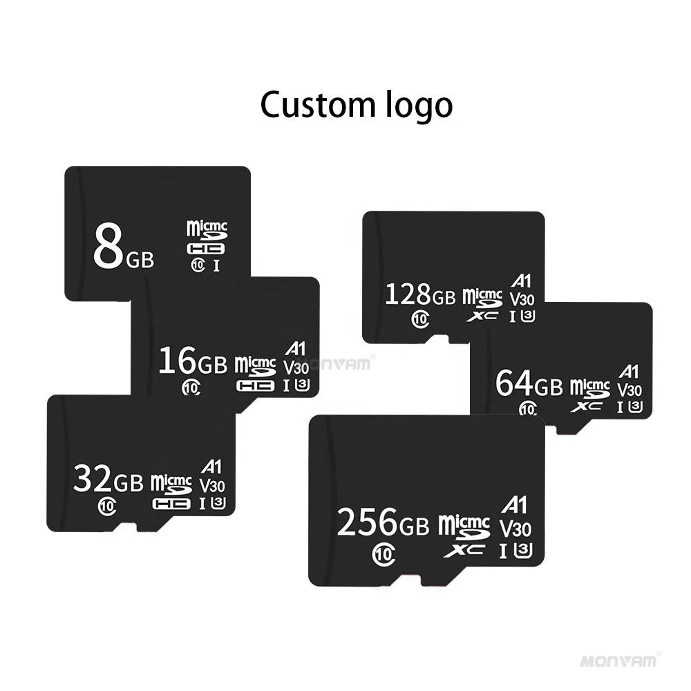 Orginal 4gb 8gb 16gb 32gb 64gb 128gb 256gb 512gb 1tb 4 8 16 32 64 128 256 512 Gb 1tb Tf Flash Memory Card With Custom Logo
