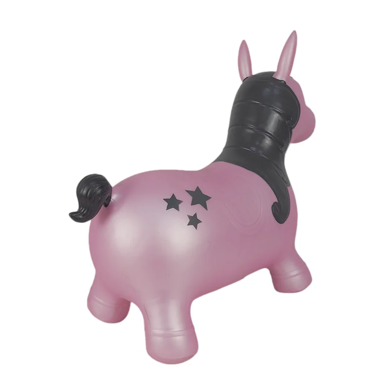 Educational Toys Bouncy Hopper Inflatable Unicorn Jumping Horse Indoors and Outdoors Toy for Toddlers and Kids Boys and Girls