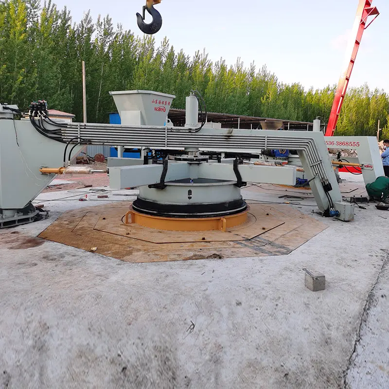 precast RCC reinforced vertical core vibration concrete pipe making machine