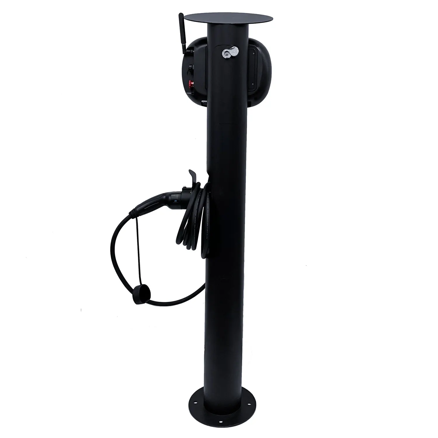 Khons Wall Mounted App Control Wallbox  32A Type 2 ac ev 3.7-22kw wall-mounted charging station Pile