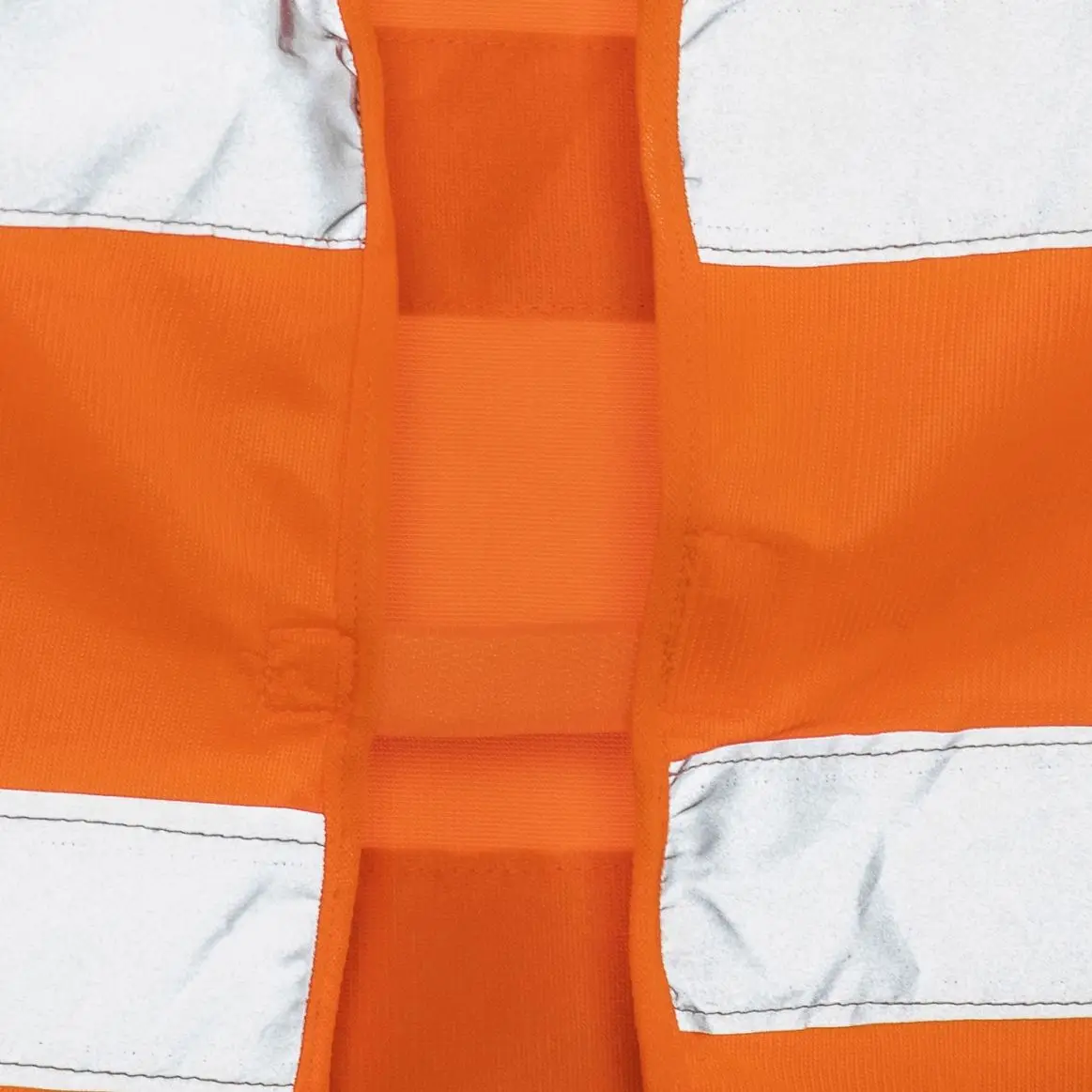 High Visibility Polyester Knitted Fabric Reflective Vest Construction Work Reflective Vest