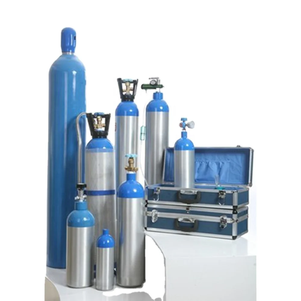 High Quality 50L 99.5% Purity Oxygen Gas Bottle And Mask 50 liter 200 Bar Oxygen Cylinders 10M3