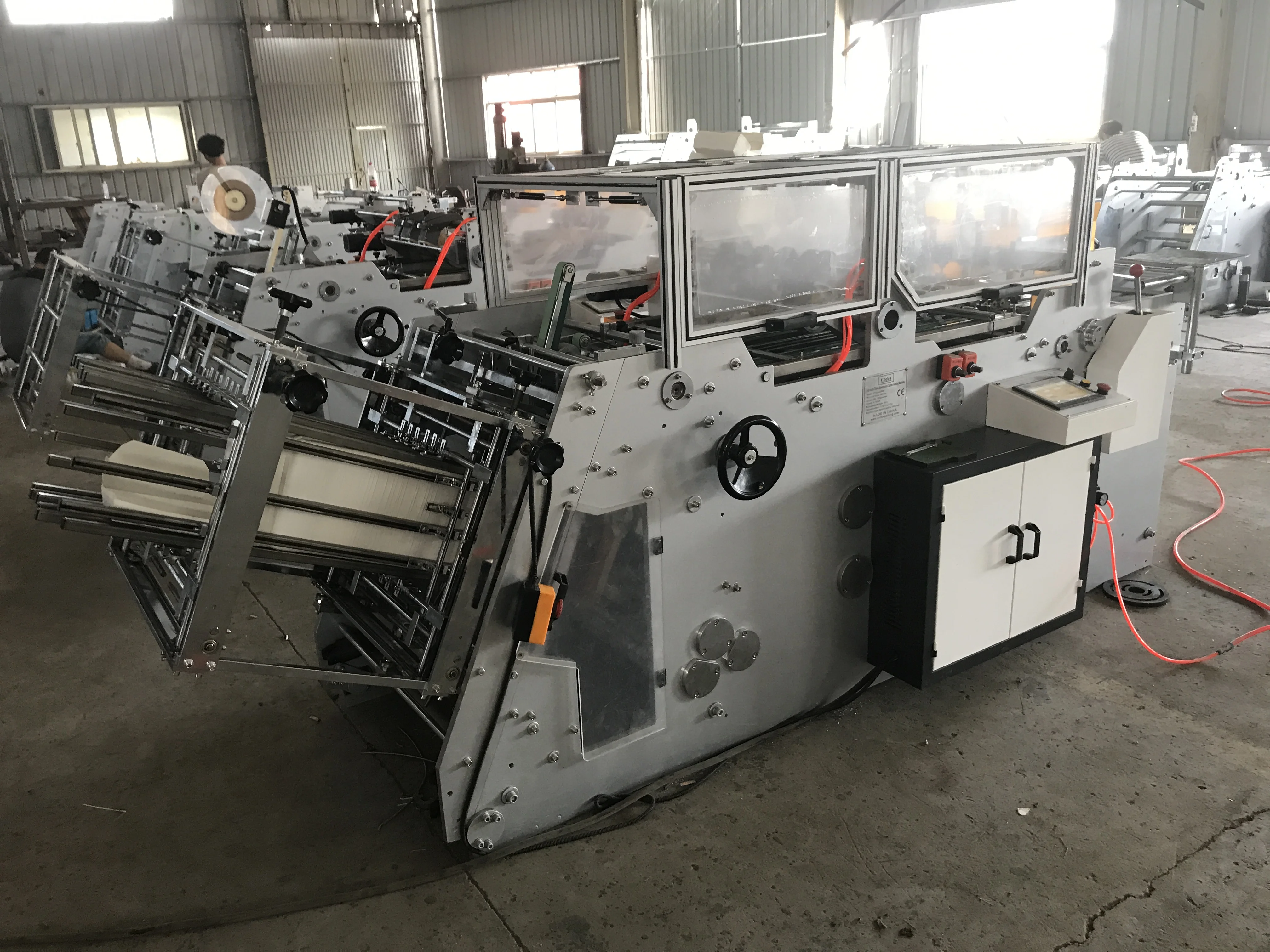 RYBJ-1200D Automatic Food carton box making machine, KFC, french fries box