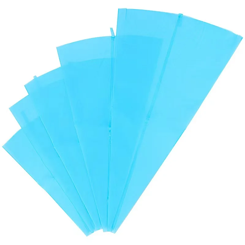 best selling 10/12/14/16/18 inch blue Reusable Silicone Pastry Bag Icing Piping Bags cake tools baking supplies