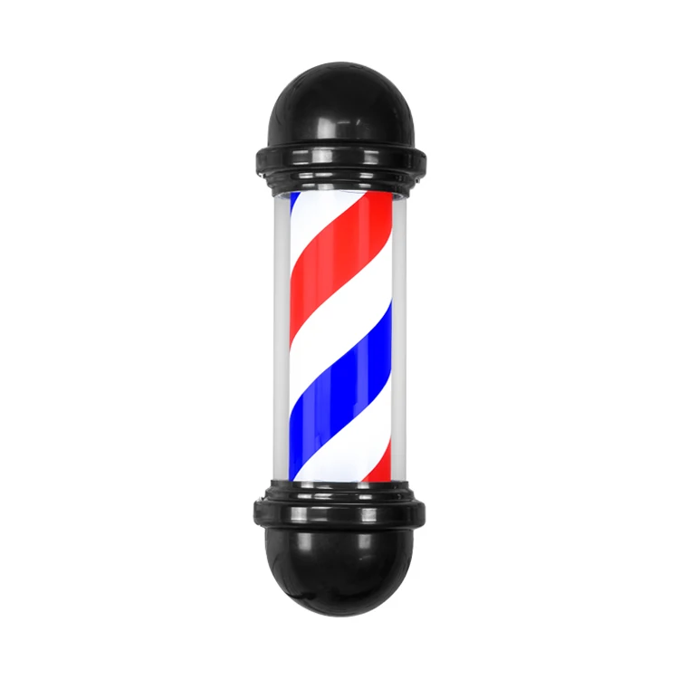 Factory cheap barbershop classic logo revolving lamp stripe salon barber pole