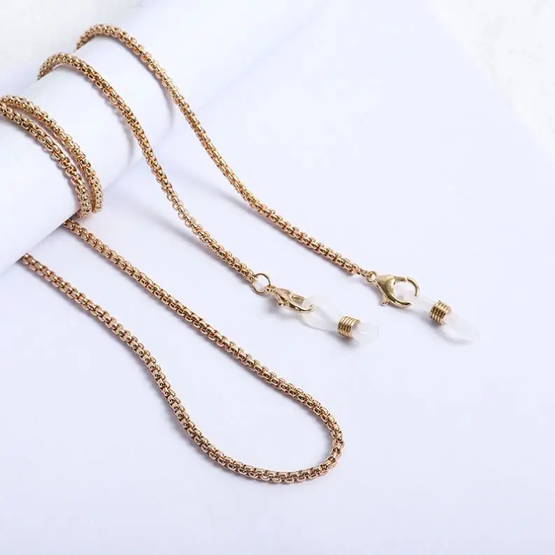 
Factory Price Eyeglass Facemask Chain Gold Plated Facemask Chain 