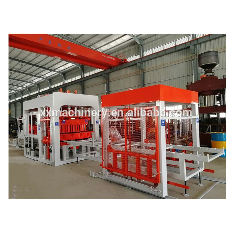 QT6-15 Automatic Hydraulic Vibrating Block Mechanical Brick Making Machine Low Price