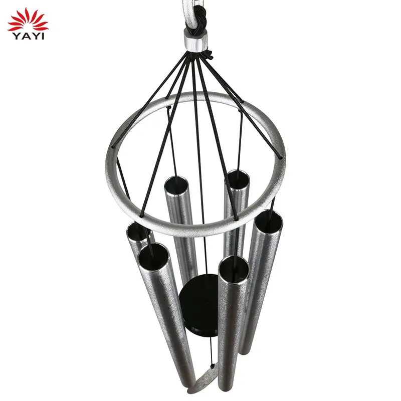 Rustproof Aluminum Powder Finish and S Hook Hanger Outdoor Decor Wind Chime