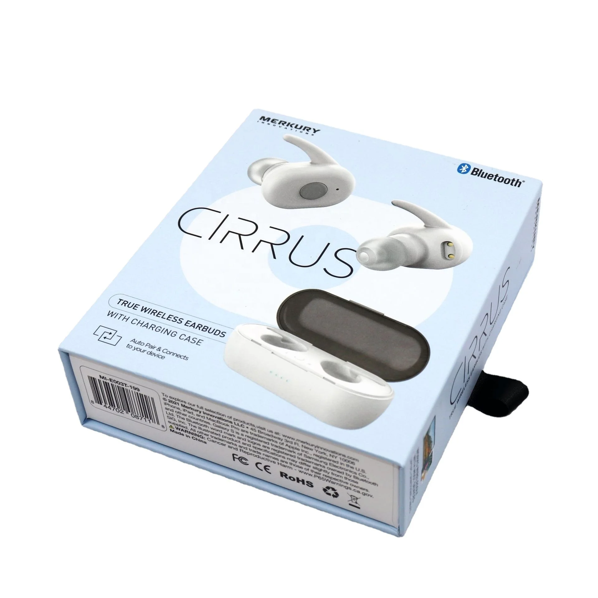 Recycled Lip and Base Gift Boxes for Power Bank Earphone Headphones Camera Phone Headphones