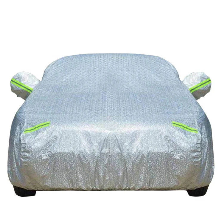 Aluminum Coating All Weather Resistant UV Protection Waterproof  Customized Storage Outdoor Car Covers