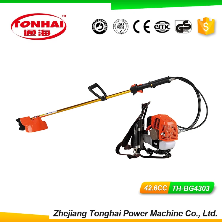 TONGHAI Supply 31CC Handheld Gasoline Shrub Trimmer forage harvester weed cutting machine with CE certification