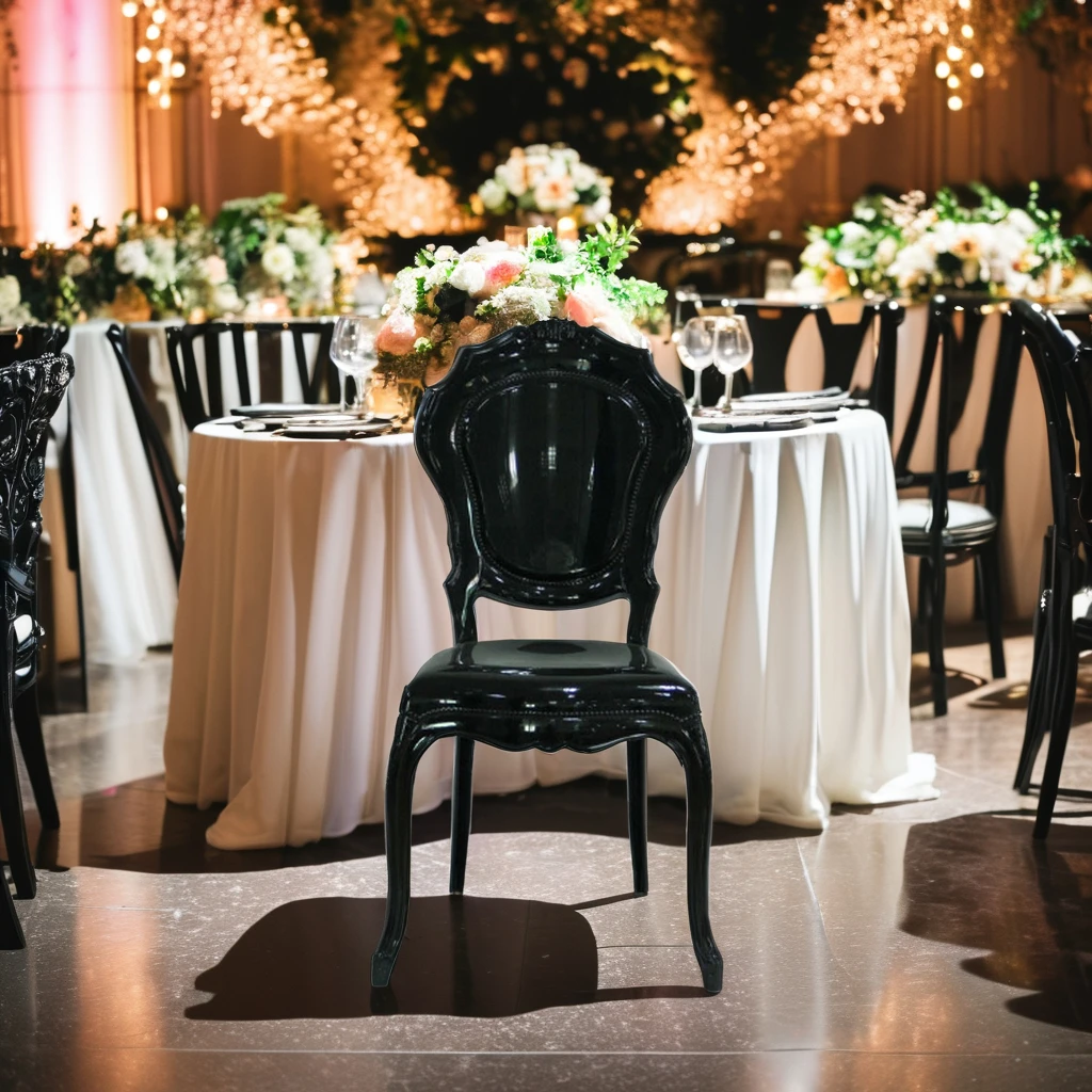 Modern Design Acrylic Dining Chair for Weddings Banquets Wholesale Home Furniture Apartments Homes Light Feature Home Bars Halls
