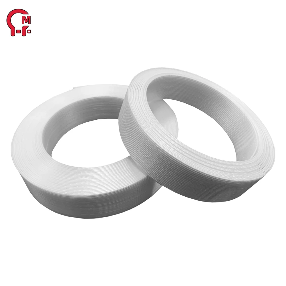 HLM Super supplier 13mm Flexible Fiber Packing Woven Polyester Strapping