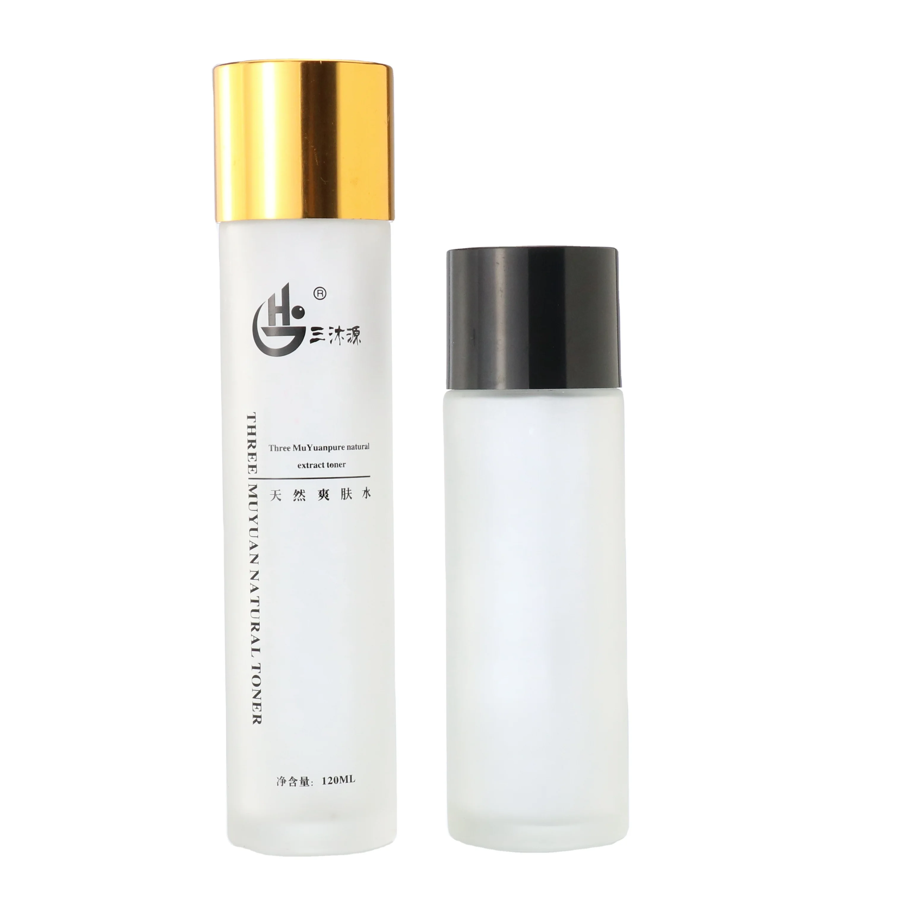 Hot Sale 40 Ml 100ml 120ml Empty Cream Lotion Serum Cosmetic Glass Bottles for Packaging