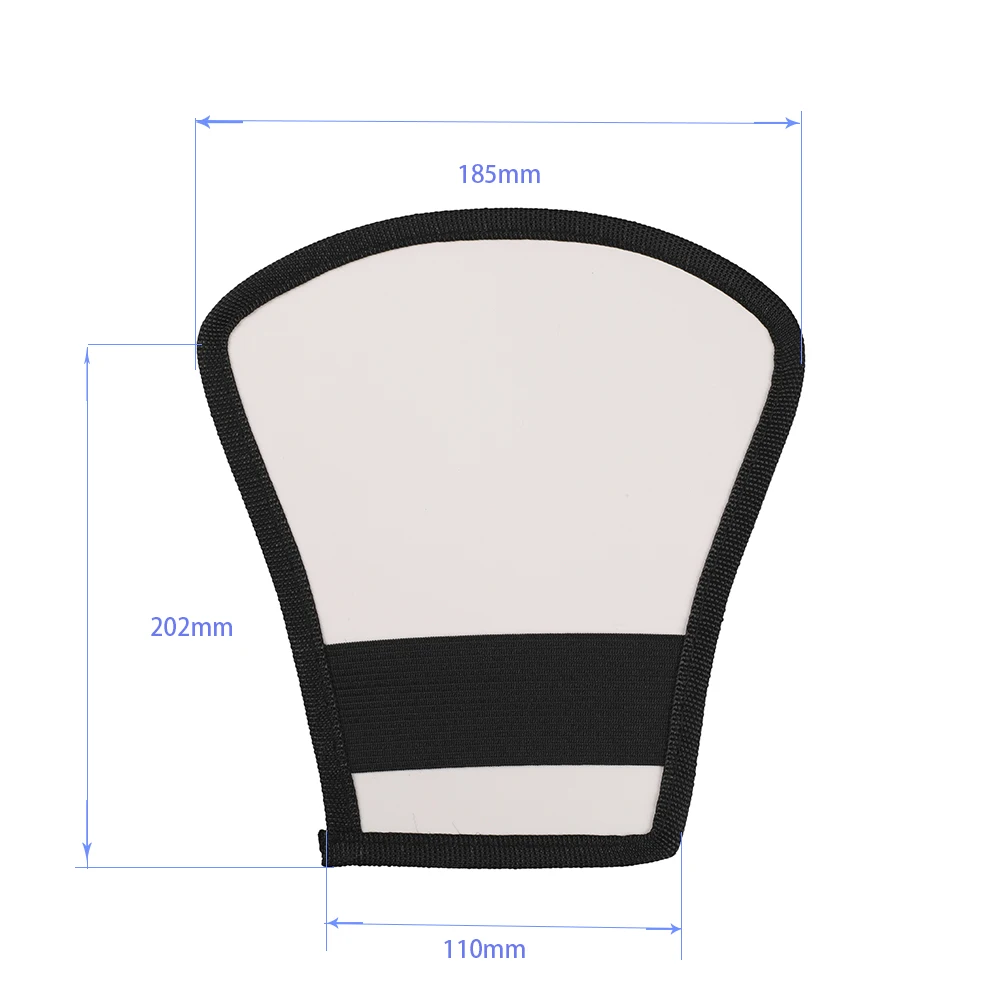 Photography Accessories 2 in 1 Silver White Light Reflector Flash Diffuser For Canon/Nikon/Sony/Yongnuo/Minolta/Pentax