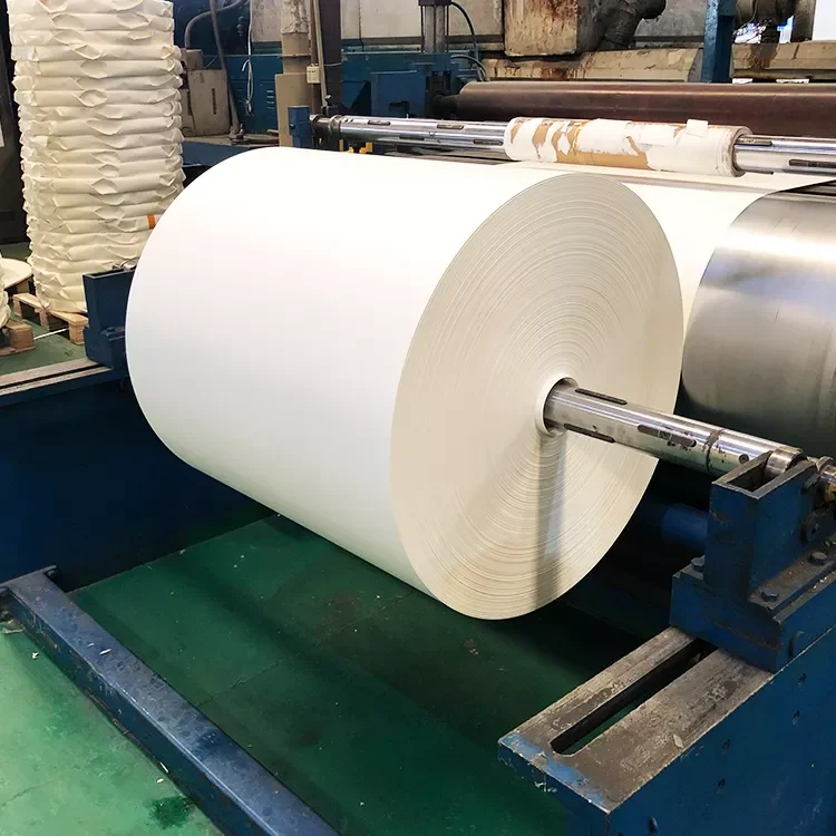 PE coated paper cup roll food grade cup stock paper roll cardboard paper cup raw material
