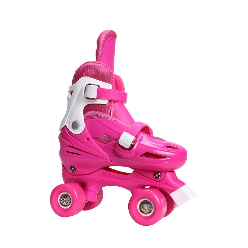 Factory for Sale Creative Macaron Color Cheap Double Rows 4 Wheels Sensitive Brake WaterProof Fit for Kids Adult Roller Skate