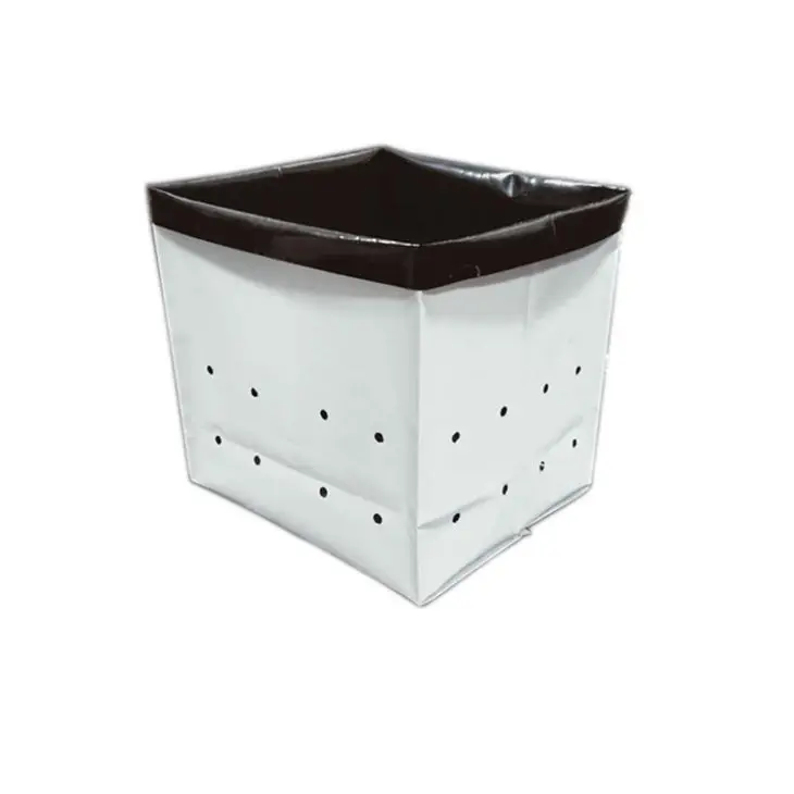 New Trend  Plastic Grow Bags Black White PE Material Seedlings and Rooting