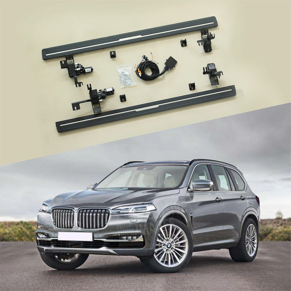 Foot stool metal pedal car max board electric step for BMW X7