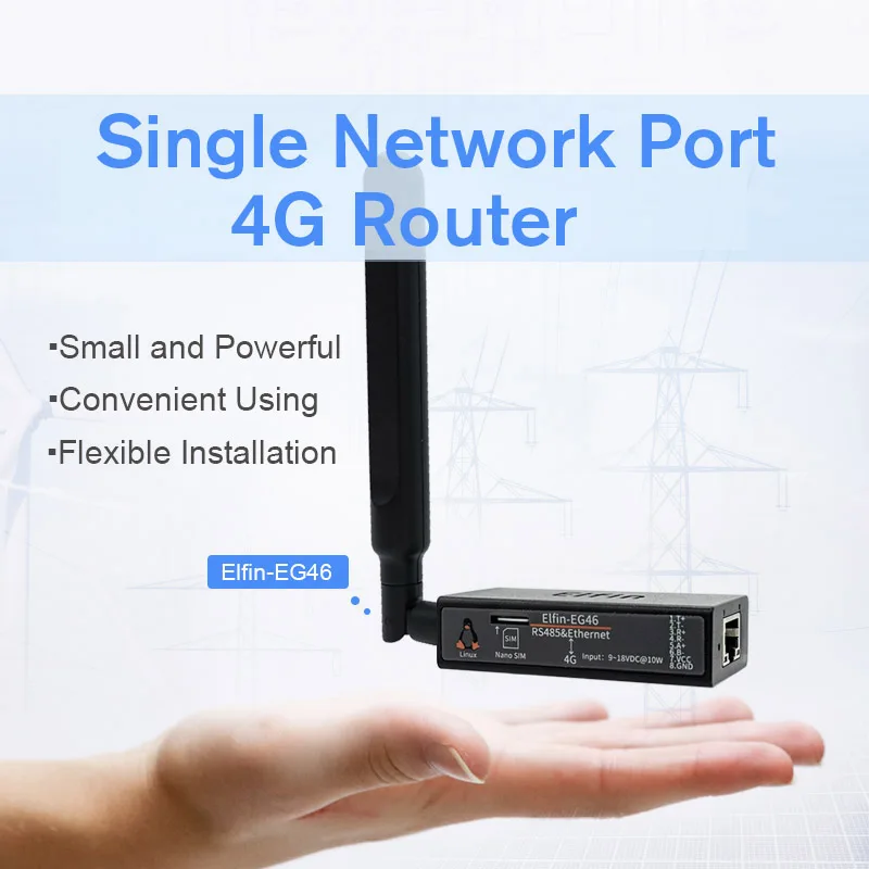 Serial Converter Wifi 2G 4G Ethernet Modbus Mqtt Wireless IoT Gateway RTU DTU RS485 RS232 Serial Server