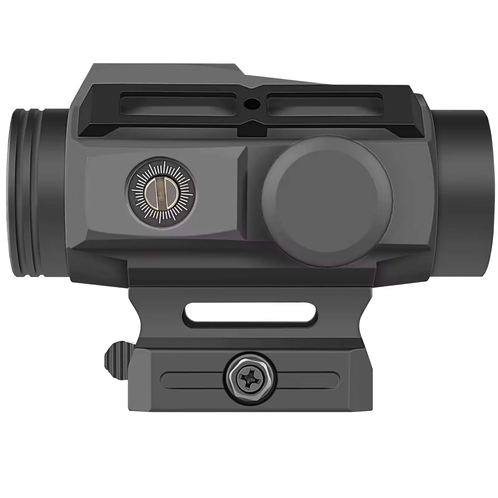 MARCOOL STALKER 1x20 Auto Shutoff Solar Panel Waterproof Red Dot Sight with Reticle Rechargeable for Tactical and Hunting