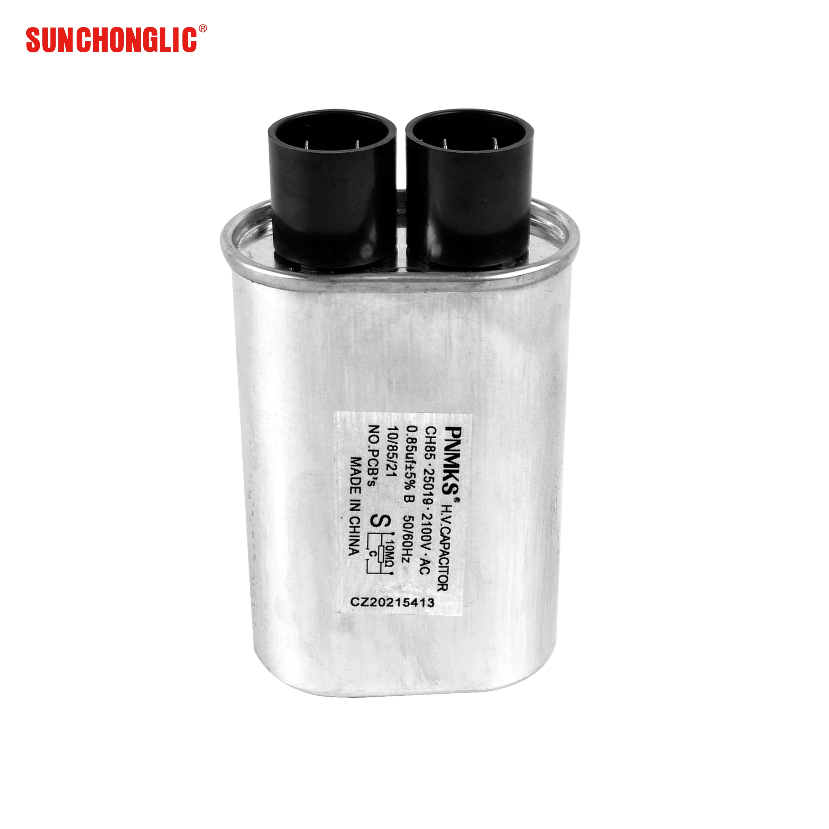 Конденсатор микроволновой печи Sunchonglic 2100vac 0 85 uf конденсатор для деталей