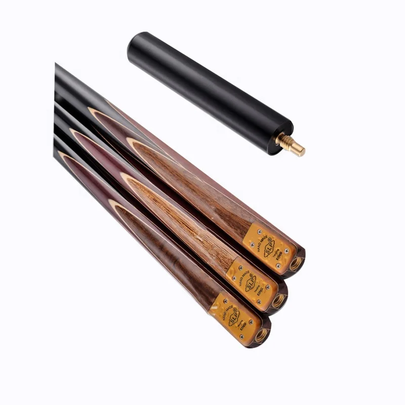 3/4  Jointed Ash Shaft 10mm Snooker Billiard Cue Stick With Vacuum Inter
