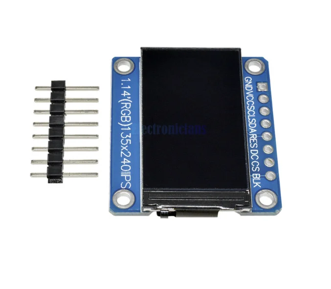 Robotlinking IPS 1.14 Inch 3.3V 8PIN SPI Full Color TFT Screen Module ST7789 Driver IC 135 * 240