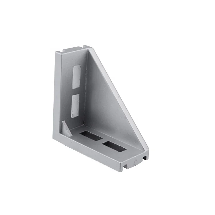 Wholesale 40*80 size slot 8+10 aluminium angle hollow bracket 310.06/370.06