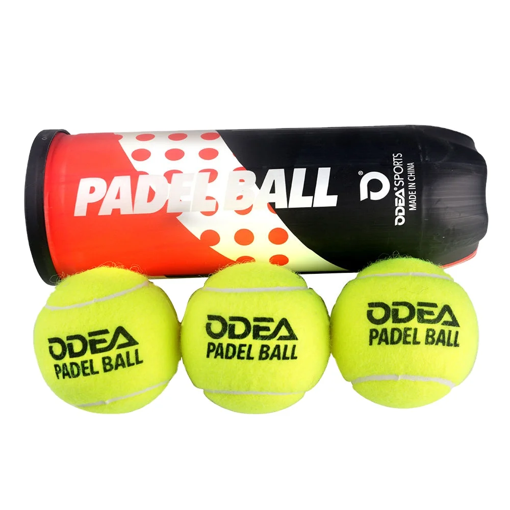 Itf Standard Durable Customized Odea  Tennis ball 45% Wool D Competition Pressurized Padel Ball