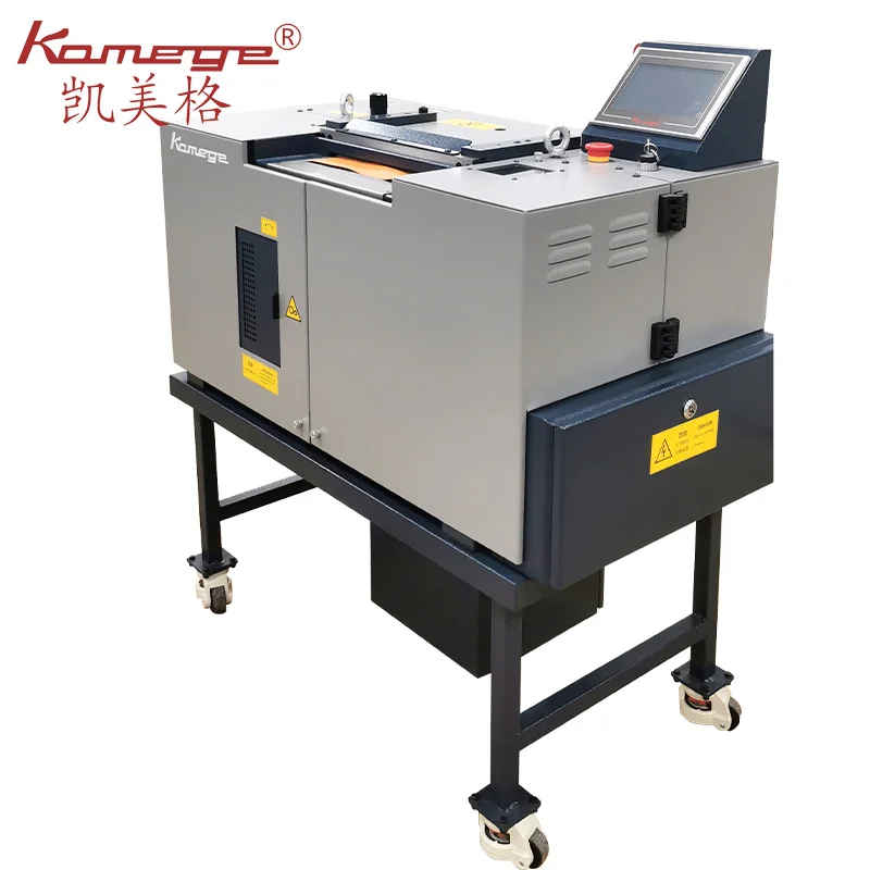 Kamege K300A Small Leather  Band Knife Splitting Machine 300mm Width Leather Splitter Machine for Watch Strap Band Belt