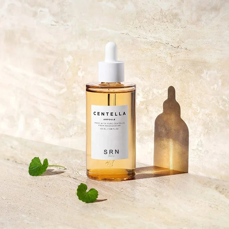 Private Label 55ml 100ml  Soothes Acne Prone Anti-Aging Madagascar Centella Asiatica Ampoule Facial Serum