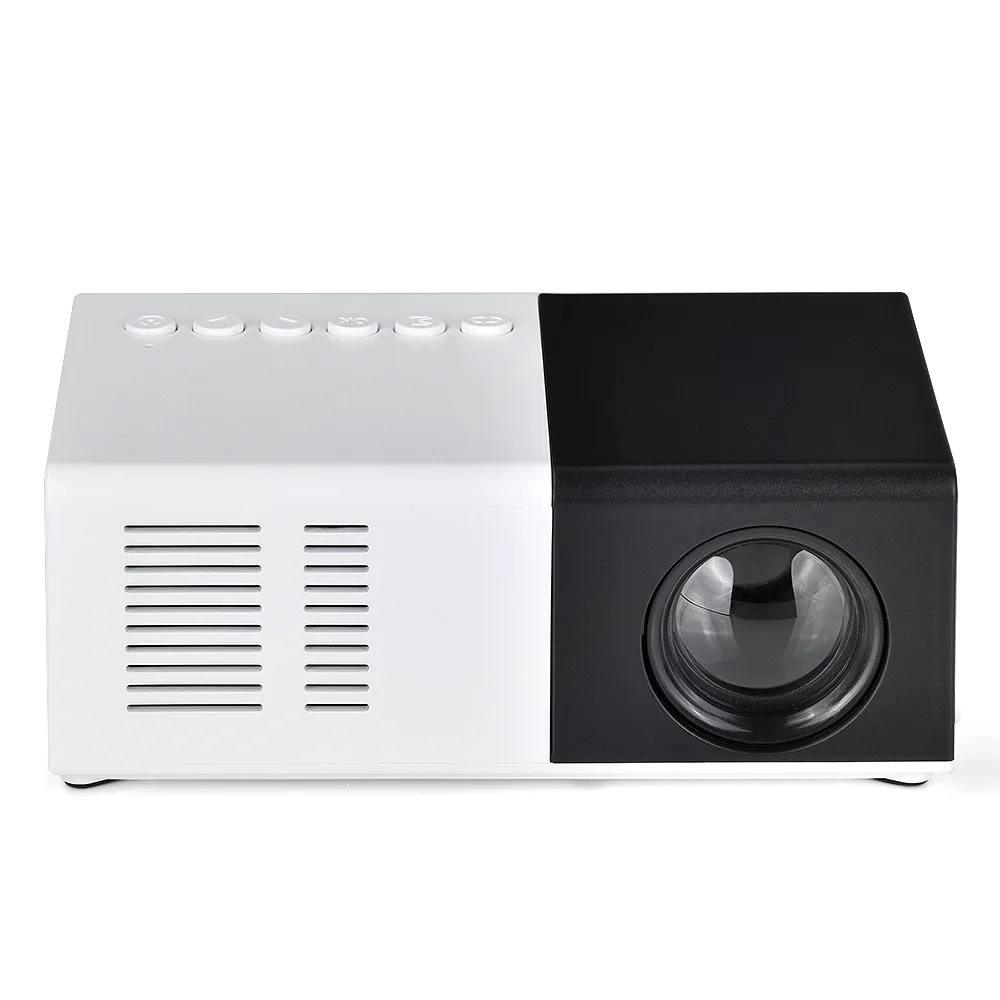 Factory hot sale Mini LED Light Portable Projector Cheap  Home Theater video Pocket LCD Proyector YG300