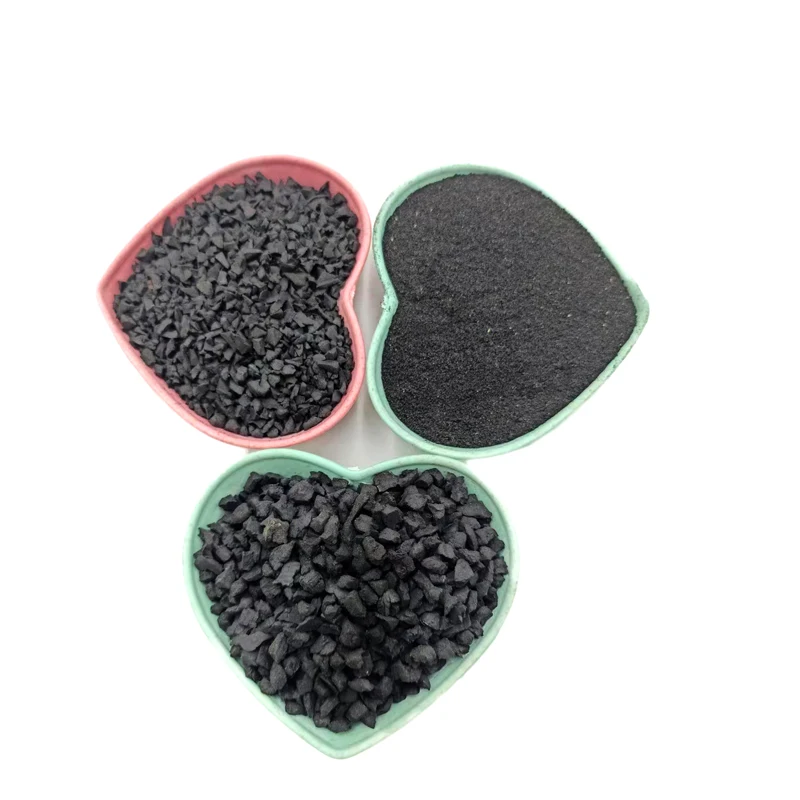 Wholesale of various specifications of rubber granules, black recycled rubber scraps