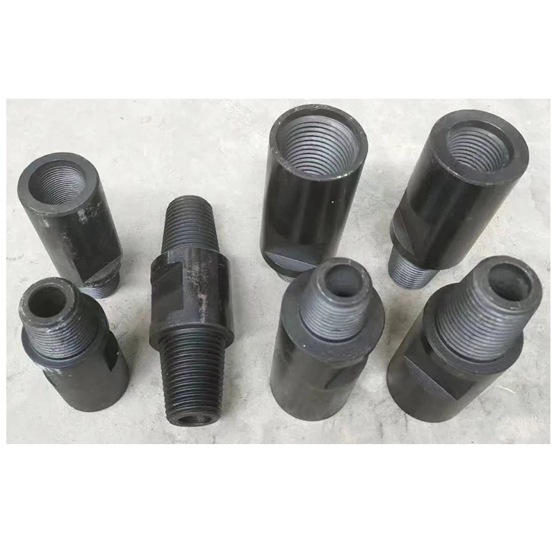 Different size Customized Threaded Adapter Pipe Fittings And Fitting Adapter For Drill Bit Drilling Pipe
