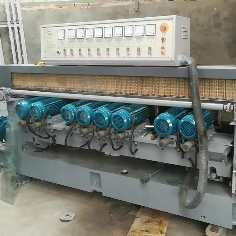 Glass Straight Line Edging Machine Ultra-white Glass Straight Edge Machine Bathroom Glass Edging Machine on Sale