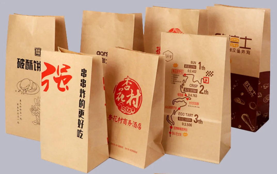 Kraft Paper Roll Flexographic Printing Machine High Speed Four Colors Paper Printer