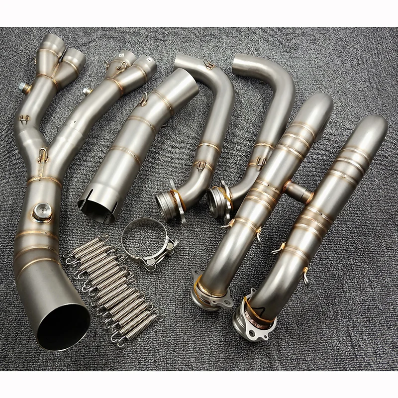 Motorcycle Exhaust For Bmw S1000RR 2010 ~2018 Full Modified Exhaust System S1000R Front Mid Link Muffler Pipe