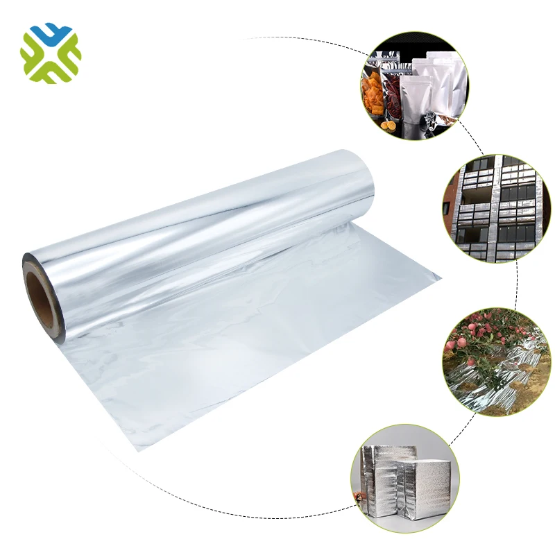 Metalized Film Metallized PET Film Metalized BOPP/CPP/PE Film for Flexible packaging