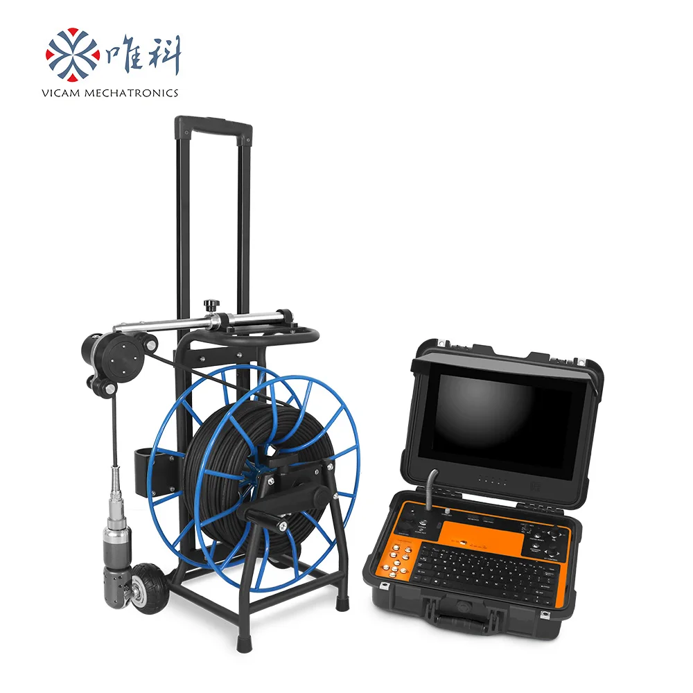 AHD 360 degree Pan tilt rotation  camera Industrial Factory Borehole Water Well Camera Deep Well Inspection Camera System