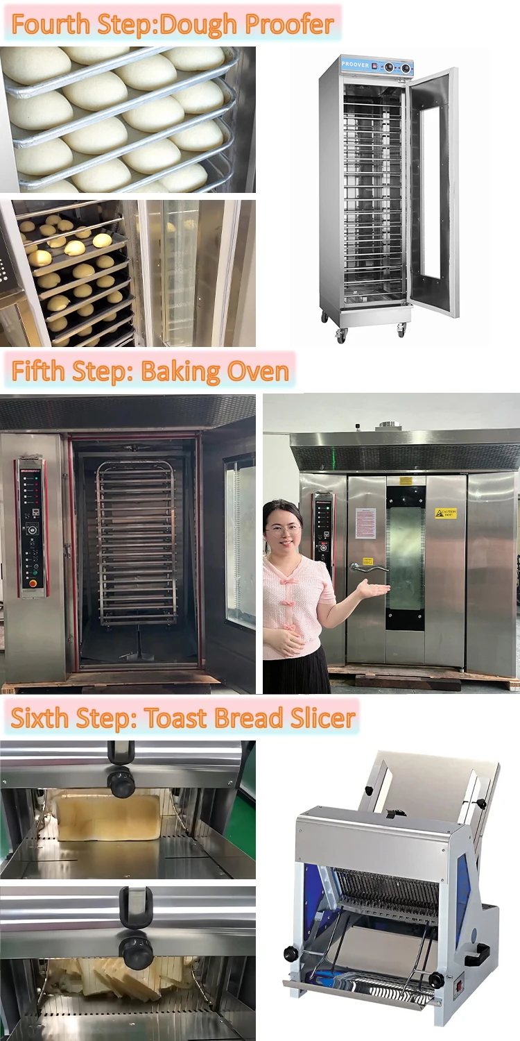 One Stop Solution Bakery Machine Baking Equipment Oven Bakery Pastry Equipment