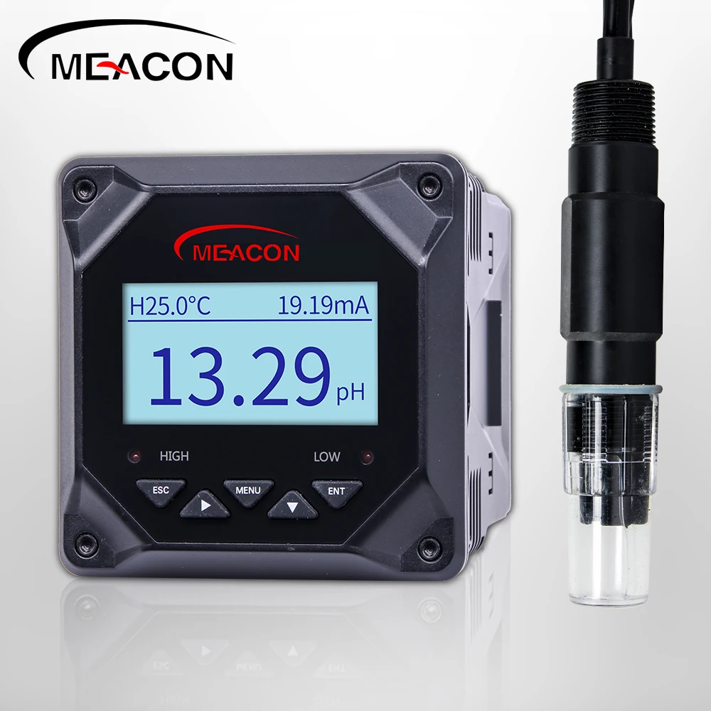 
High quality cheap ph and orp transmitter chlorine tester on line meter With Discount 