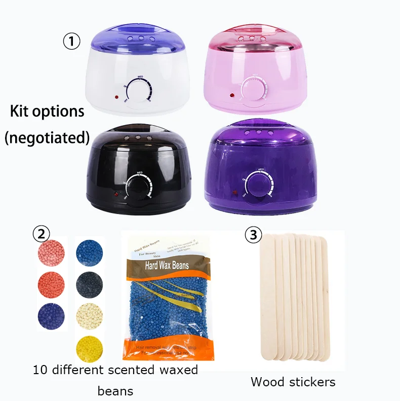 Аппарат для депиляции, Электрический парафиновый нагреватель для разогрева волос в одном горшке, для домашнего использования