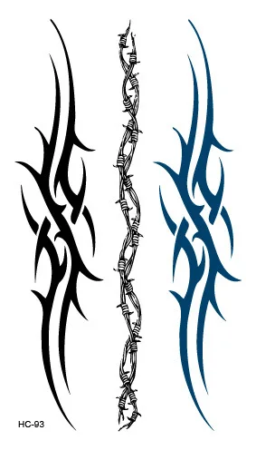 HC 101- 200 Waterproof Sexy Body Tattoo Sticker Custom Skin Safe Temporary Tattoo Sticker Wholesale Long Lasting Tattoo Sticker